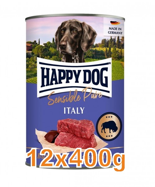 happy dog sensible pure italy bawół 6x400g a26135177d83d7c07ee60333b104ee3f